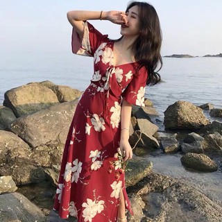Đầm Maxi Trẻ Trung Xẻ Tà Hàng Nhập Cao Cấp MSNN940
