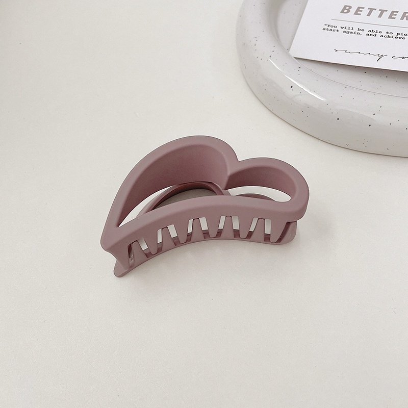 Kẹp tóc hình cá mập màu sắc đơn giản cho nữ