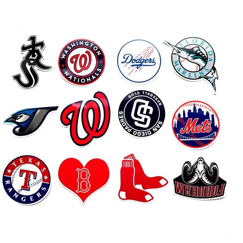 MLB Huy Hiệu Trang Trí Hình logo Các Đội Tuyển Bóng Đá Juventus/ Barcelona/ Câu Lạc Bộ Bóng Đá