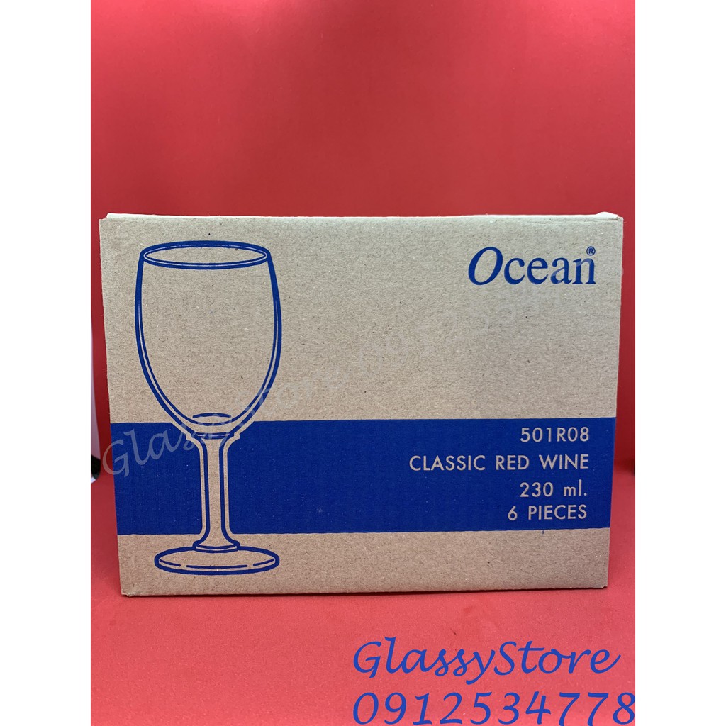 Ly  rượu vang thủy tinh Ocean Classic Red Wine 1501R08 – 230ml