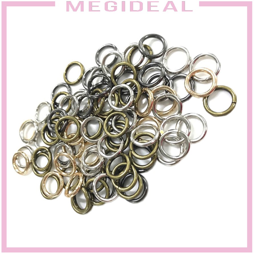 50pcs 13mm Round Jewellery Open Jump Rings Connector Beading DIY accesories