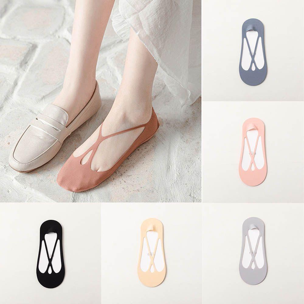 MAG Vớ Cotton Mỏng Thoáng Khí Chống Trượt Thời Trang Cho Nữ