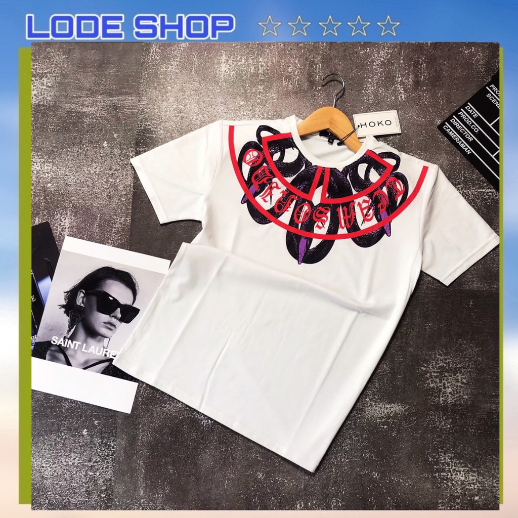 ÁO THUN NAM TAY NGẮN CỔ TRÒN HOẠ TIẾT THỜI TRANG