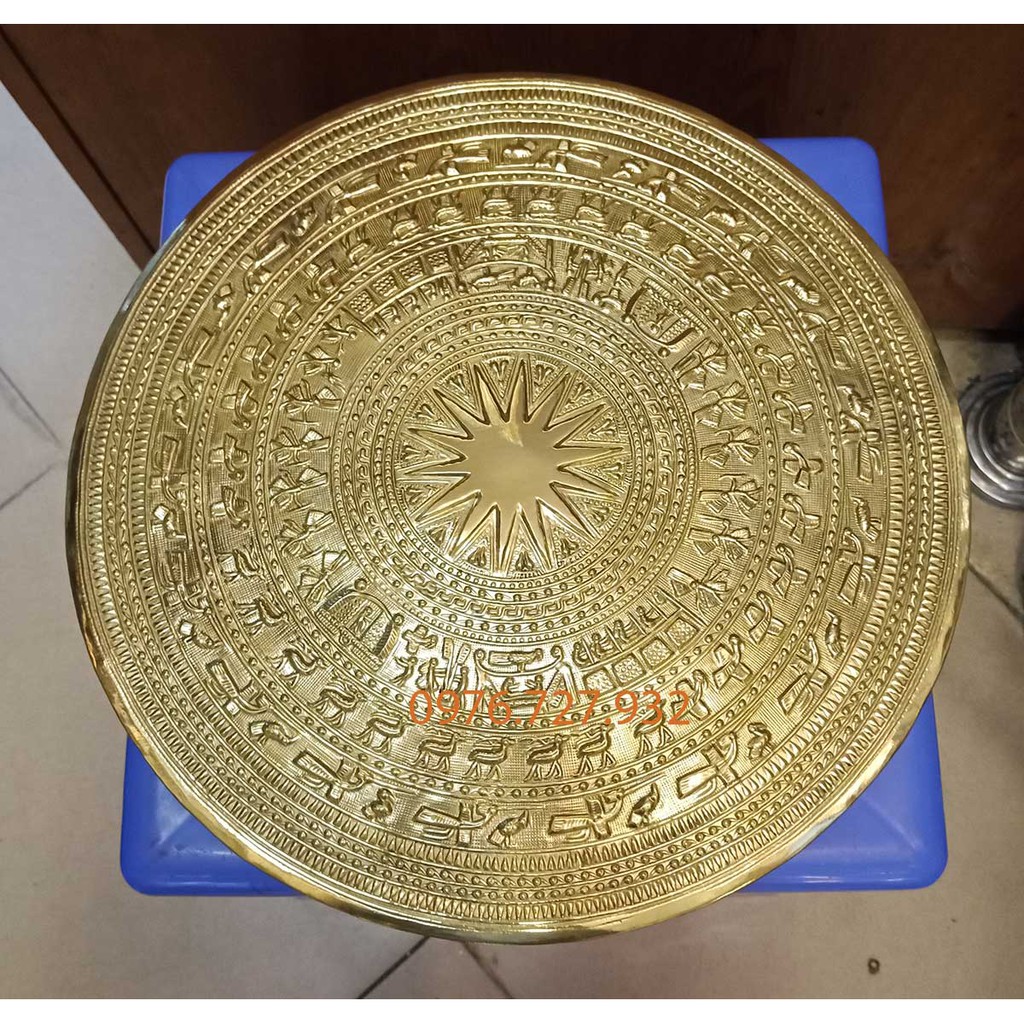 Mặt trống đồng đường kính 30cm, bán mặt trống đồng