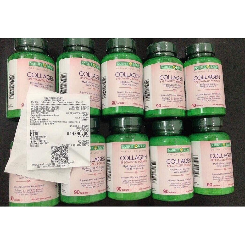 Collagen Nga - Collagen Nature's Bounty Nga (90 viên) | BigBuy360 - bigbuy360.vn