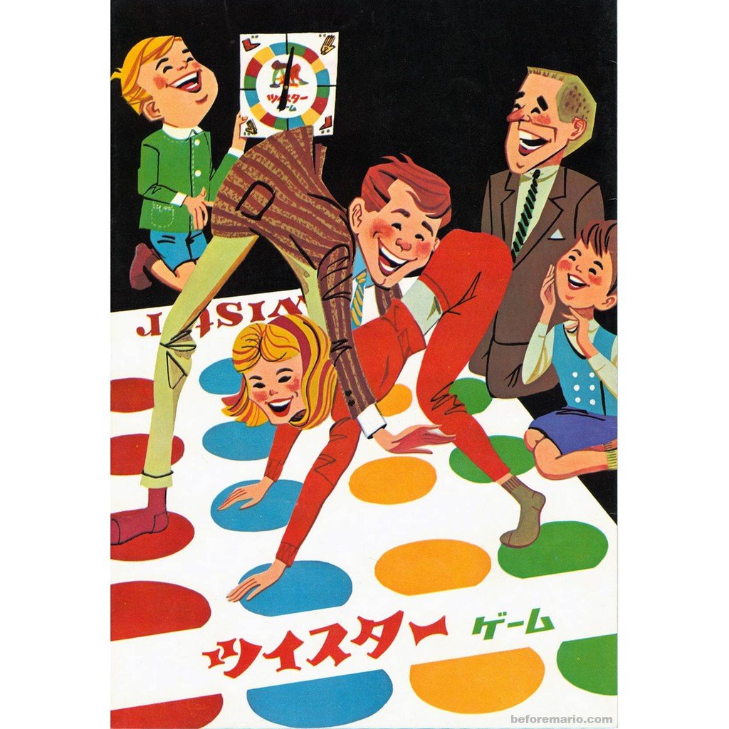 TRÒ CHƠI VẶN XOẮN CHÂN TAY