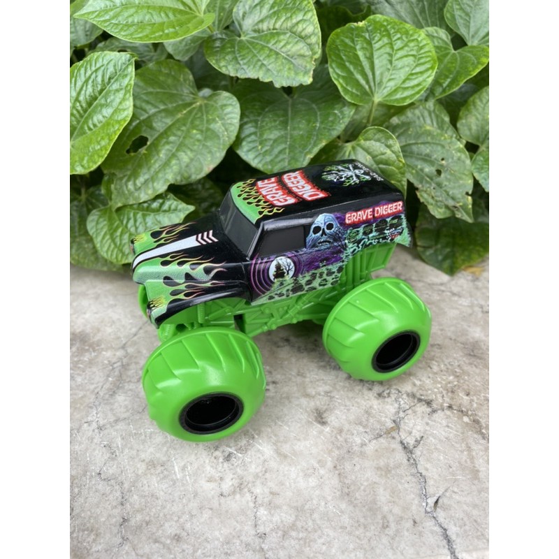 Xe địa hình Monster Jam Spin Rippers dây cót bánh đà