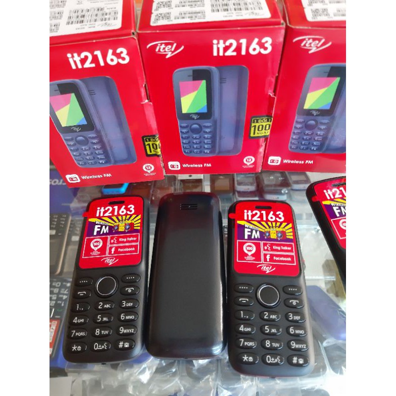 điện thoại itel 2163 2sim đọc bàn phím số .