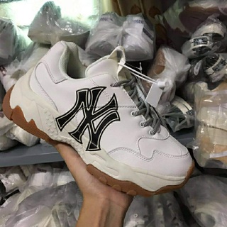 giày thể thao nam nữ tăng chiều cao mlb đế nâu 11