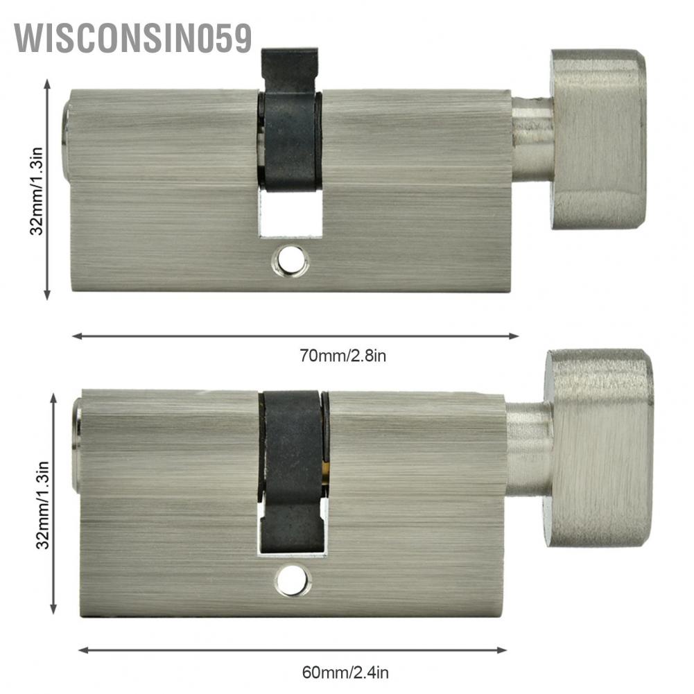 [Hàng Sẵn] Đồng mang theo chìa khóa mở cửa phòng ngủ【Wisconsin059】