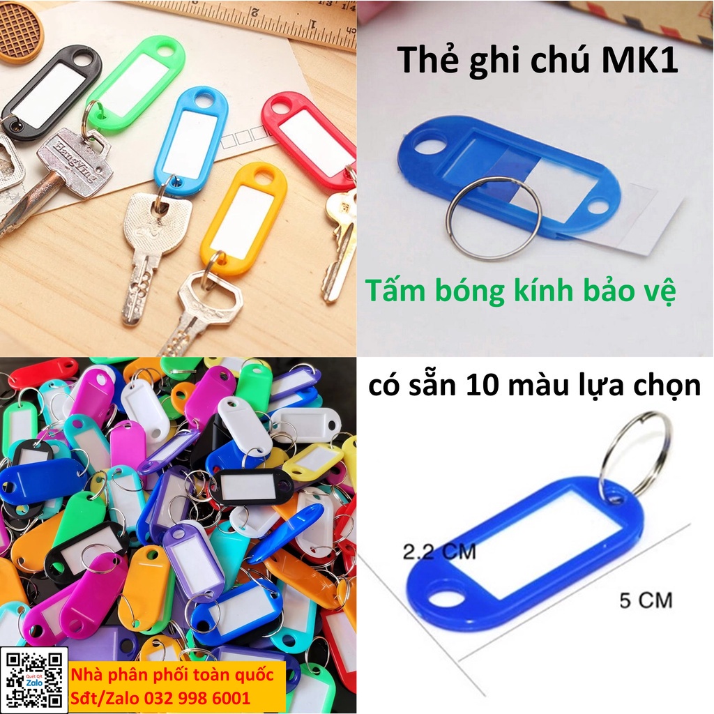 Móc khóa name tag Thẻ ghi nhớ chìa khóa tag name viết thông tin đánh dấu key tag Thẻ chìa khóa Móc chìa khóa cgl