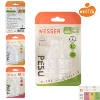 NÚM VÚ WESSER CỔ HẸP, CỔ RỘNG MẪU MỚI