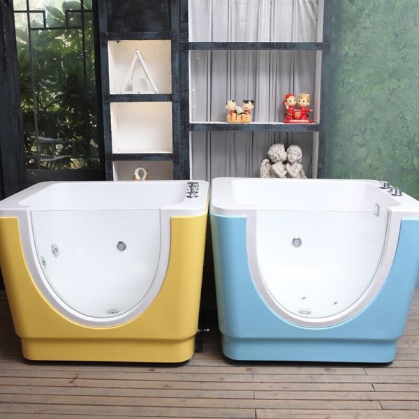 Bồn tắm sục thủy lực massage cho bé 3 chức năng | Hồ bơi massage cho bé