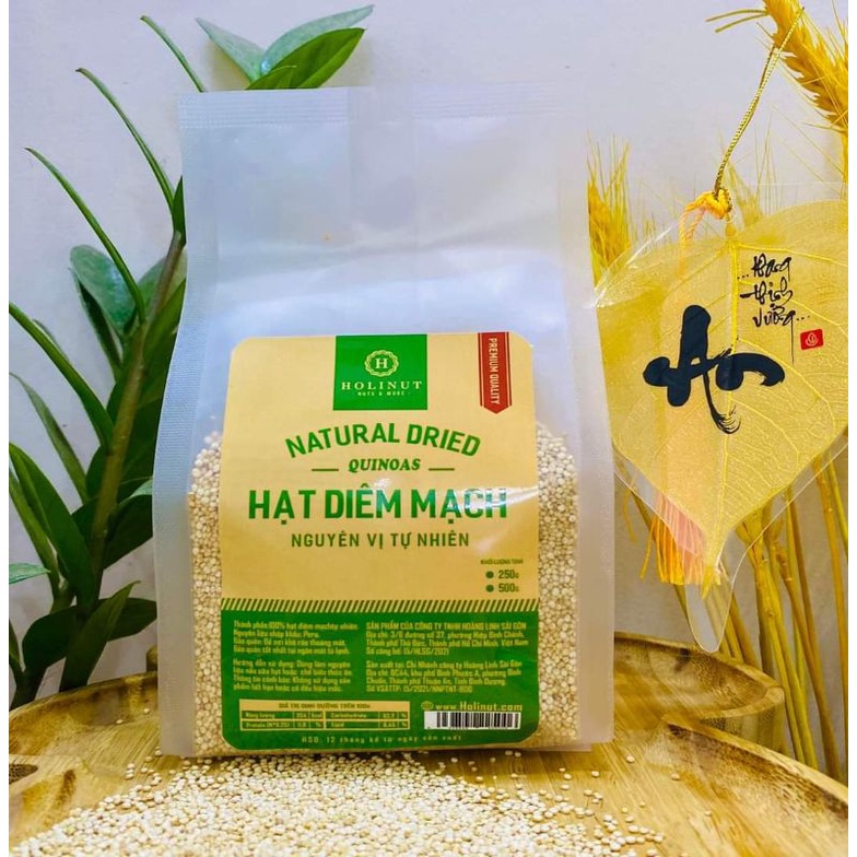 HẠT DIÊM MẠCH QUINOA TRẮNG HOLI 500GR