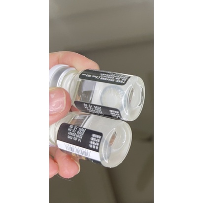 Kính áp tròng nội địa trung xinh đẹp xanh, xám, hồng,cam, đào, nâu,rêu 0 độ