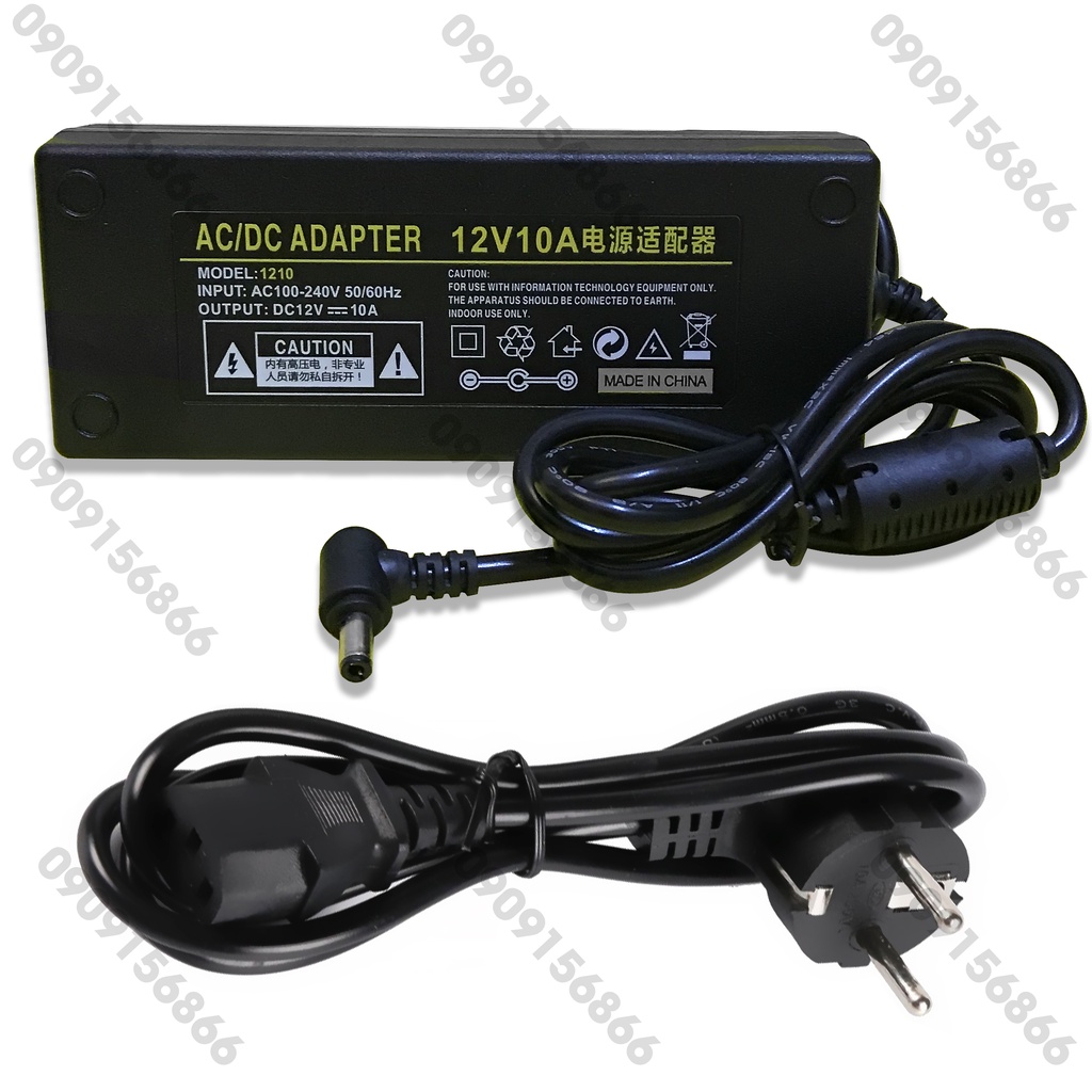 Nguồn 12V - 10A adapter chất lượng