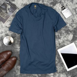Áo Thun Nam Cao Cấp 100% Cotton -Xanh Navy