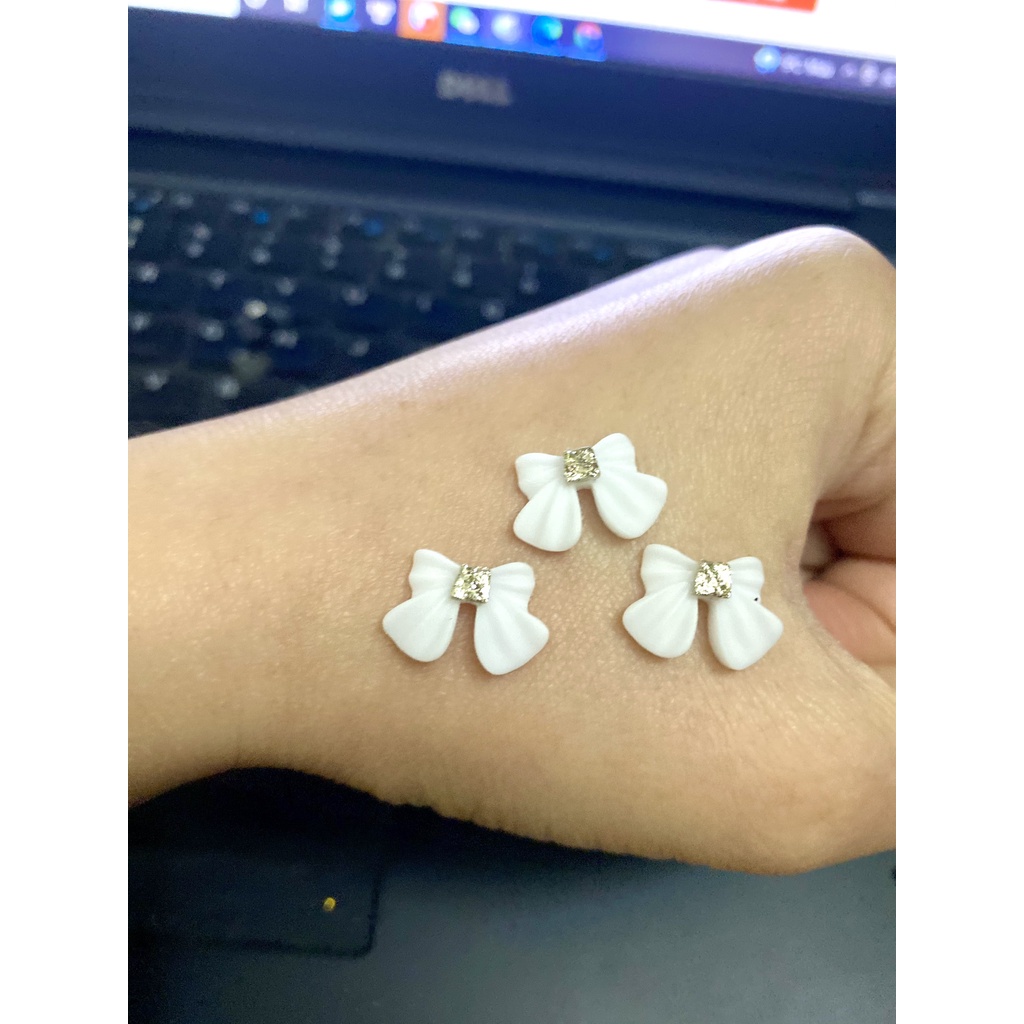 Charm nơ trang trí móng ( LẺ CÁI)