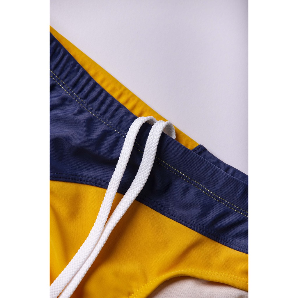 Quần bơi nam - Lite phối màu xanh dương - vàng | BigBuy360 - bigbuy360.vn