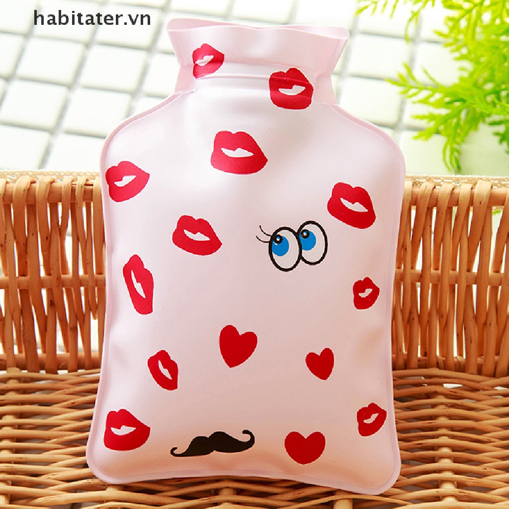 Túi Chườm Nước Nóng Mini Họa Tiết Hoạt Hình Dễ Thương