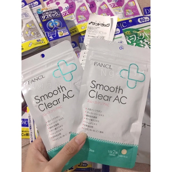 Viên uống FANCL SMOOTH AC 30 ngày