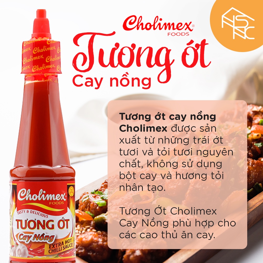 Tương ớt cay nồng Cholimex 270g