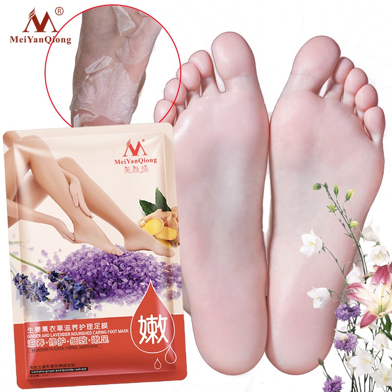 MeiYanQiong Foot Mask Exfoliating Remove Dead Skin 10Pcs