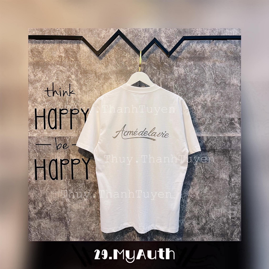 Áo thun ADLV  PEARL LOGO WHITE