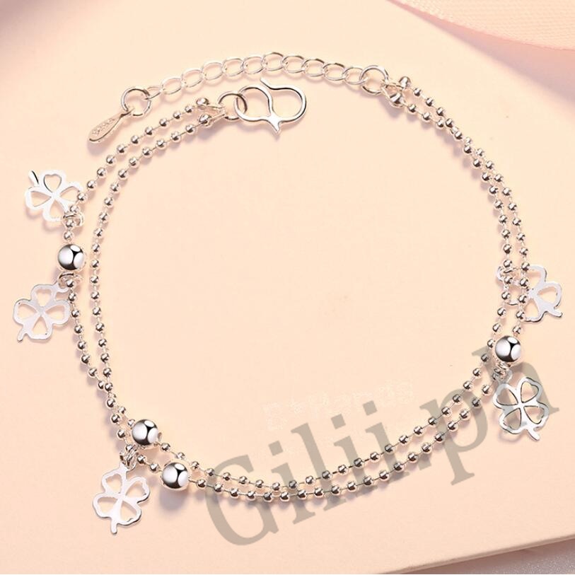 Vòng Tay Nữ Mạ Bạc 925 Mảnh Sang Trọng