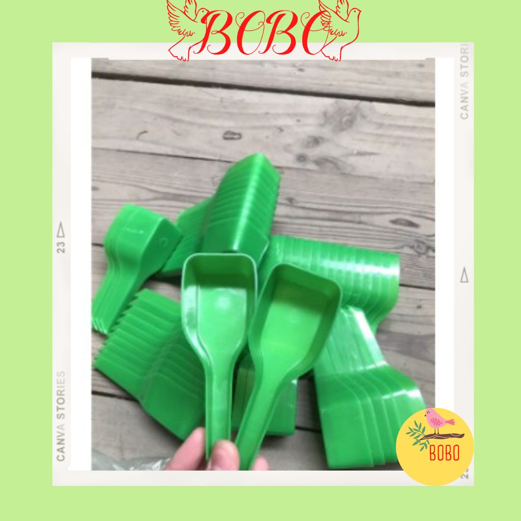 Thìa xúc cám dành cho chim, bồ câu, gà tiện lợi phụ kiện lồng chim BOBO