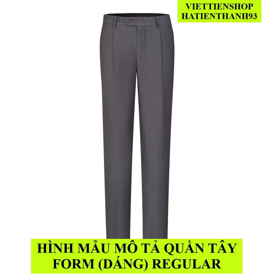 (4240 - R) QUẦN TÂY VIỆT TIẾN CÓ LY MÀU NÂU SÁNG FORM THOẢI MÁI, RỘNG RÃI | BigBuy360 - bigbuy360.vn