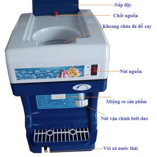 Máy bào đá tuyết tự động BY168
