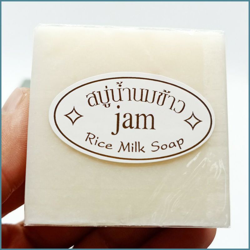 Xà Phòng Cám Gạo Thái Lan JAM RICE MILK SOAP 65gr | BigBuy360 - bigbuy360.vn