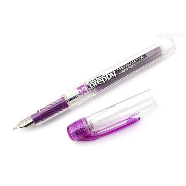 [ Hàng Nhật ] Combo 3 cái Bút máy học sinh Platinum Preppy PPQ-200 tiêu chuẩn Nhật bản cỡ 0.3 Cao Cấp Nhật Bản