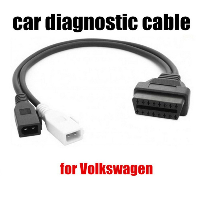 Dây Cáp Chuyển Đổi 2Pin Sang 16Pin OBD 2 VAG Chuyên Dụng Cho Máy Chẩn Đoán Lỗi Xe Hơi