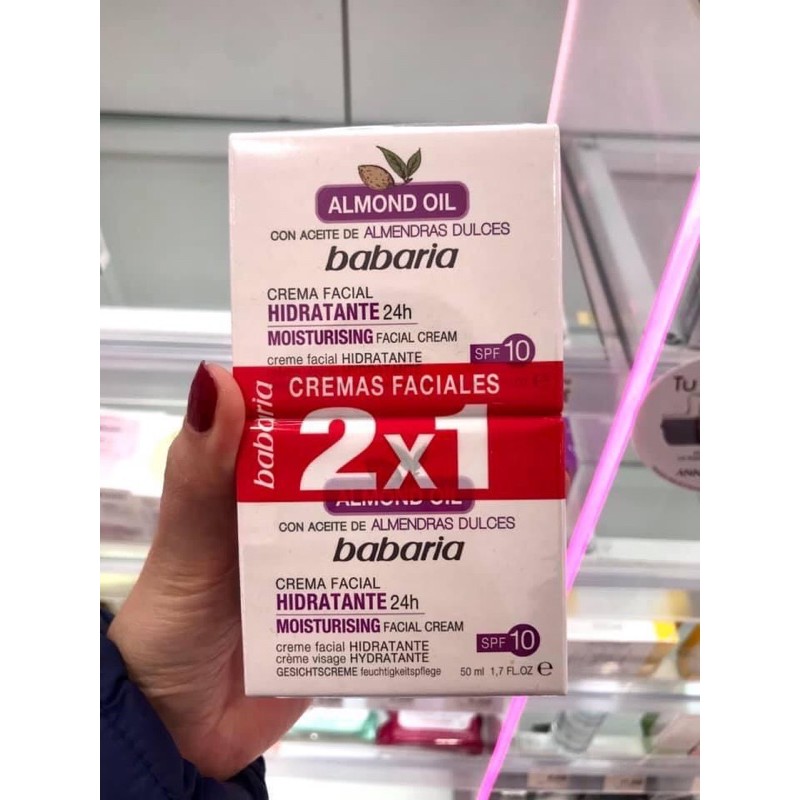 Set dưỡng ẩm ngày đêm Babaria