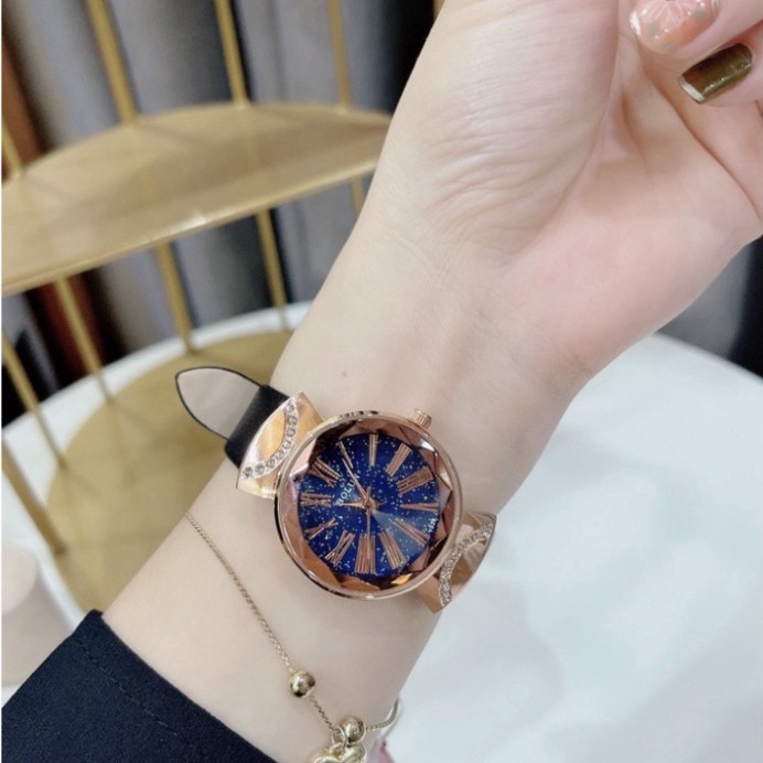 Đồng Hồ Thời Trang Nữ Dây Da, , Đồng Hồ Thời Trang Cao Cấp Full Box