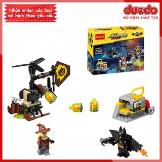 DCOOL 7129 Lắp ghép The Batman Movie Người Dơi đối mặt gã bù nhìn - Đồ chơi Xếp hình 70913 Mô hình LPIN 07078