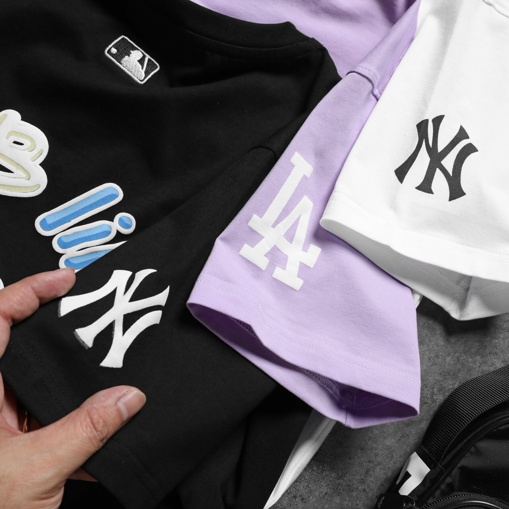 MLB - Áo thun cotton unisex Like Popcorn NEW YORK YANKEES