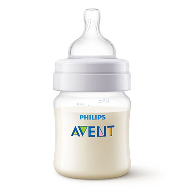 BÌNH SỮA AVENT ANTI COLIC BẰNG NHỰA KHÔNG CÓ BPA 125ML