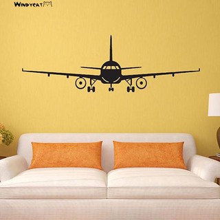 Sticker hình máy bay 3D dán tường trang trí