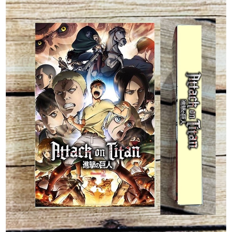 Bộ lomo card Attack on Titan 30 tấm khác nhau kèm hộp/ Ảnh Lomo card anime Attack on Titan