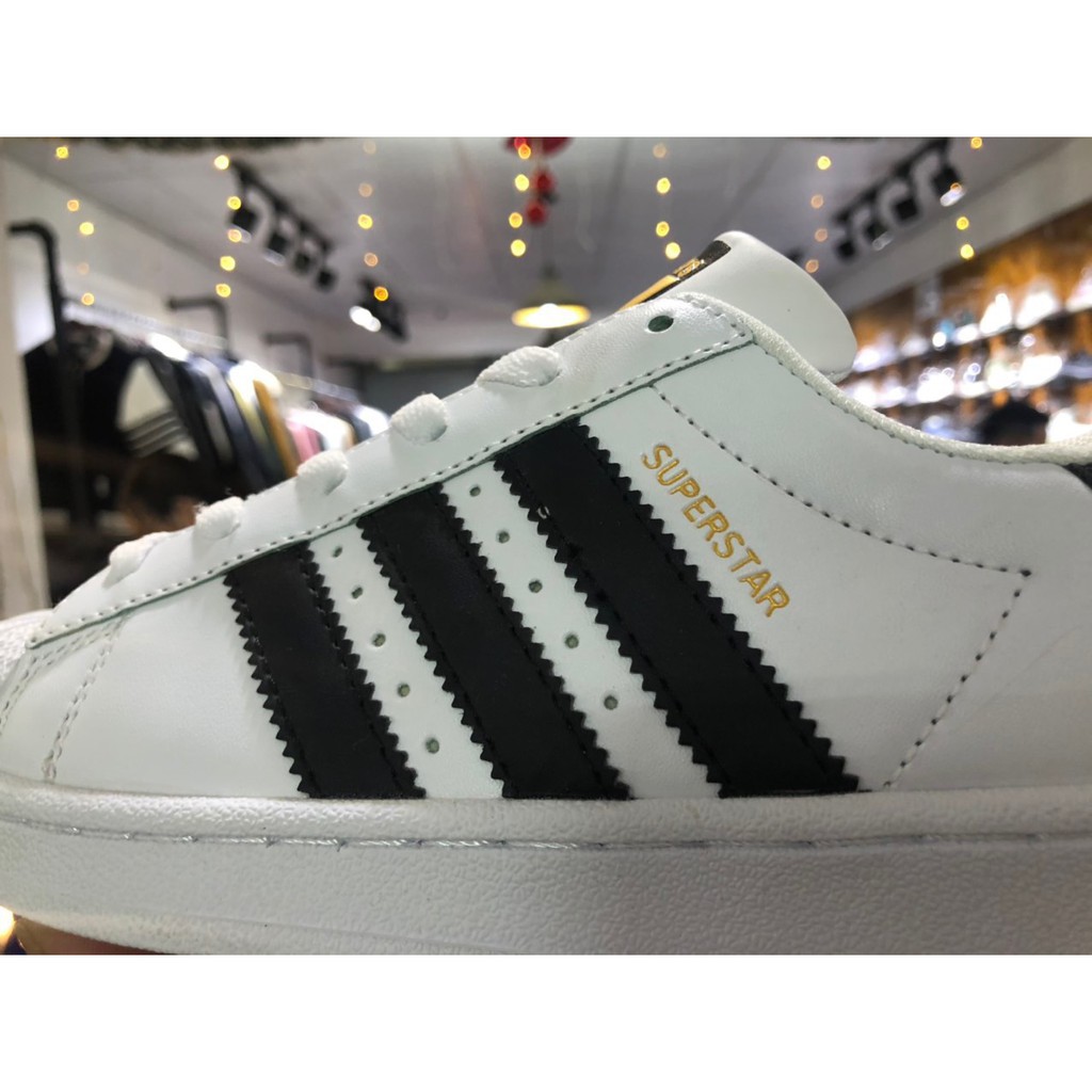 [Adidas giày]Giày adidas superstar Bản SlÊU CẤP [ tem vàng ] full box - GD sneaker ?