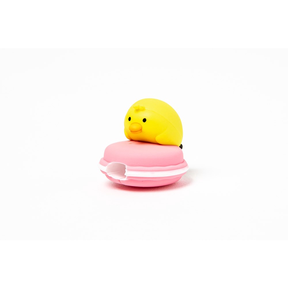 Phụ Kiện Bảo Vệ Dây Cáp ARTBOX Hàn Quốc Hình Nhân Vật Iren Và Bánh Macaron Màu Hồng Dễ Thương Tiện Dụng