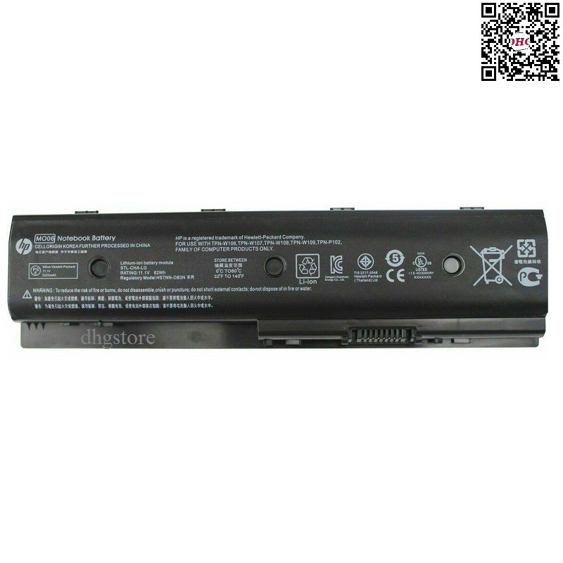 Pin laptop HP Pavilion DV4-5000, DV6-7000, DV6-8000, DV7-7000, Envy M4-1000, M6-1000, M7-1000, MO06, HSTNN-LB3N