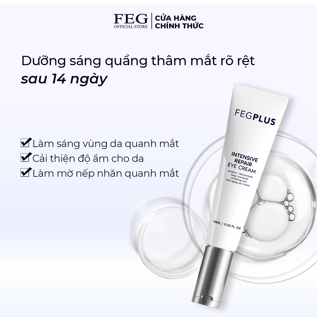 [Gift] Kem Dưỡng Mắt FEG Plus Eye Cream 10ml