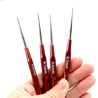 Set 4 móc nối tóc 0,5 / 0,6 / 0,7 / 0,8mm chất lượng cao