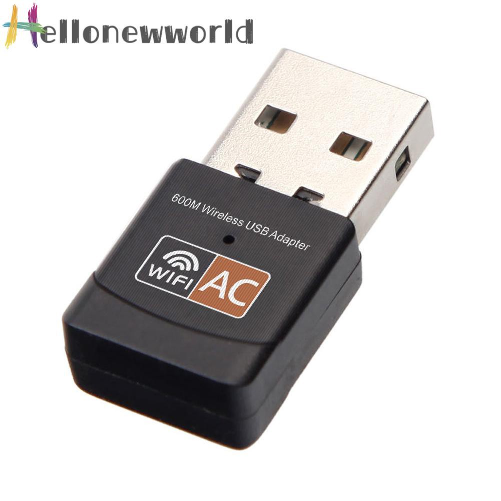 Usb Wifi Không Dây 600mbps 2.4g / 5g Hz 802.11ac