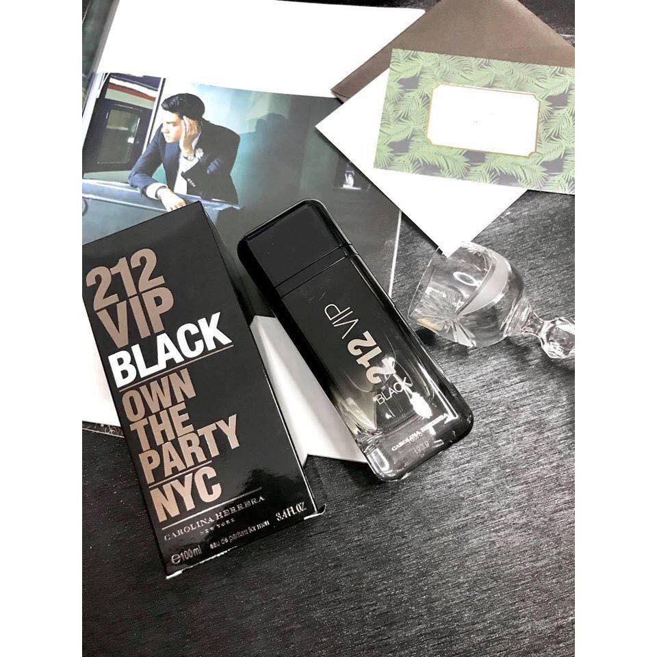 Nước Hoa Carolina Herrera 212 Vip Black Own The Party NYC