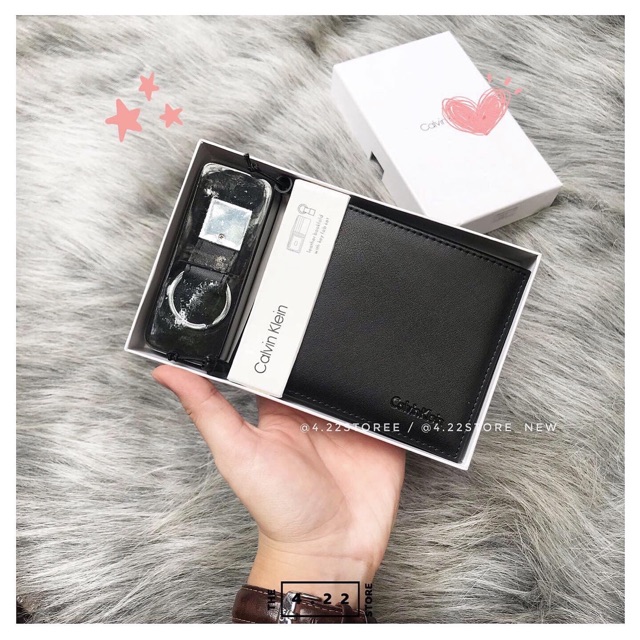 SET VÍ DA KÈM KEYCHAIN LỊCH SỰ SANG TRỌNG